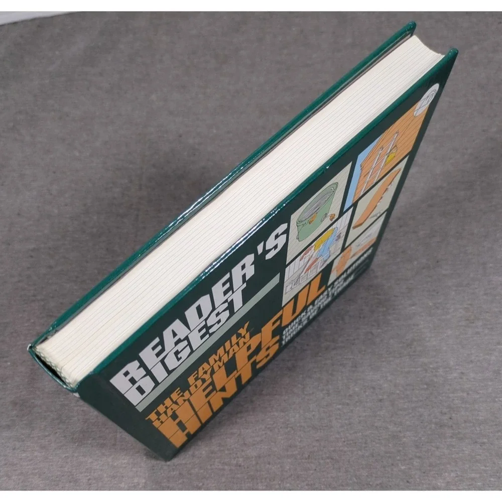 1995 Readers Digest The Family‎ Handyman Helpful Hints Vintage Hardcover